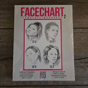 FACECHART Template Workbook Volume 2 by Liza Kondrevich NEW